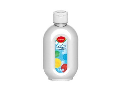 Temperová farba KEYROAD 300 ml biela