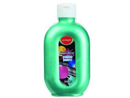 Temperová farba KEYROAD 300 ml metalická zelená