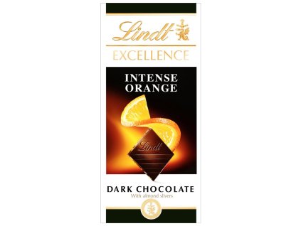 Lindt EXCELLENCE horká čokoláda s pomarančom 100 g