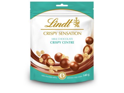 Lindt pralinky Sensation mliečne s chrumkavou náplňou 140g