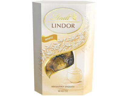 Lindt pralinky Lindor biela čokoláda 200g