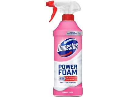 Domestos čistiaca pena na WC a kúpeľne Power Foam 435ml Floral fresh