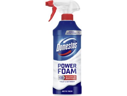 Domestos čistiaca pena na WC a kúpeľne Power Foam 435ml Arctic