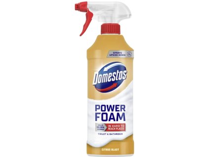 Domestos čistiaca pena na WC a kúpeľne Power Foam 435ml Citrus