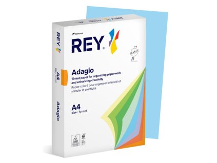 Farebný papier REY ADAGIO 48 svetlo modrý 80g