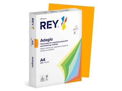 Farebný papier REY ADAGIO 70 intezívny oranžový 80g