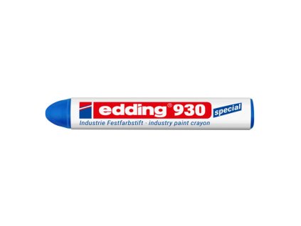 Priemyselný voskový popisovač edding 930 modrý