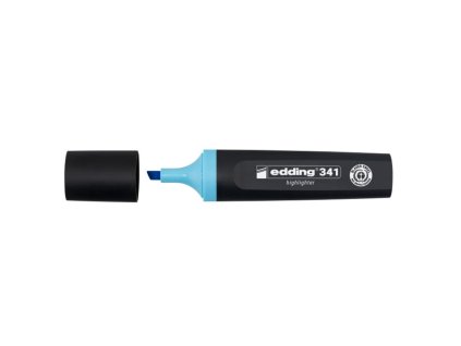 Zvýrazňovač edding 341 BA modrý