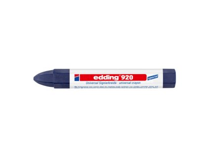 Univerzálny voskový popisovač edding 920 modrý 12 ks