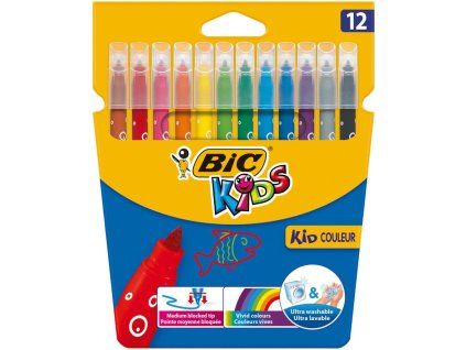 Detské popisovače BIC KIDS 12 ks