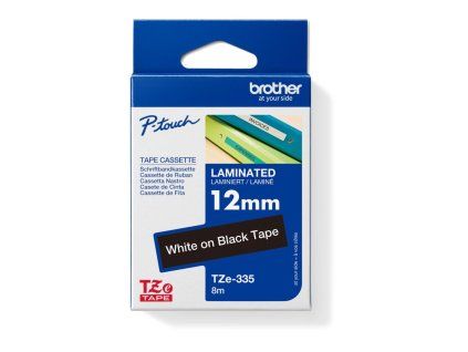 Samolepiaca páska Brother TZe-335 12 mm čierna/biela