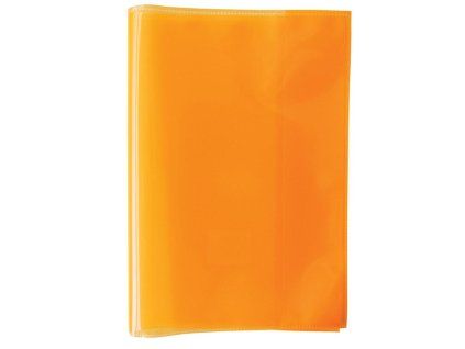 Obal na zošity GIMBOO A4, hladký, 150 mic.m, oranžový, 25 ks