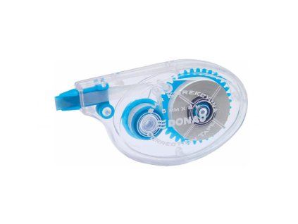Korekčný roller DONAU jednorazový, s bočnou korekciou, 5 mm x 8 m