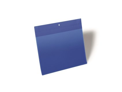 Magnetické vrecko na štítok 297 x 210 mm na šírku 10 ks modré