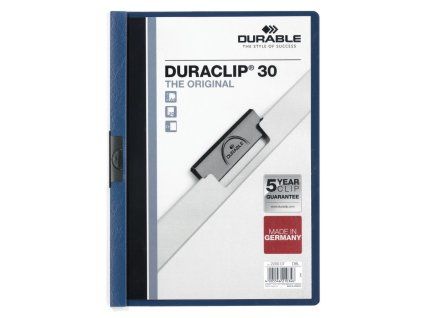 Obal s klipom DURACLIP Original 30 tmavomodrý