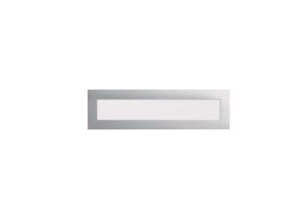 Magnetický DURAFRAME MAGNETIC Top pre A4, 210x40 mm, strieborný