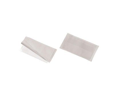 Samolepiace vrecko vizitkové s chlopňou DURABLE 106x65mm 10ks