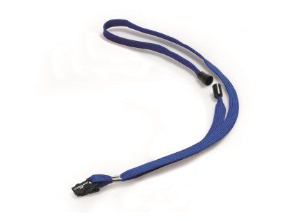 Závesný remienok DURABLE 10mm modrý 10ks