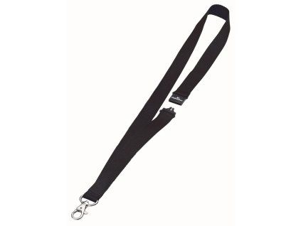 Závesný remienok DURABLE 20mm so skobou čierny 10ks