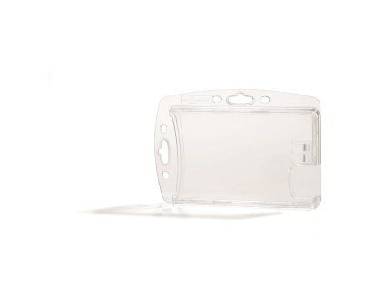 Visačka na 2 plastové karty bez úchytu DURABLE 85x54xmm 10ks