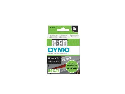 Samolepiaca páska Dymo D1 19 mm biela/čierna