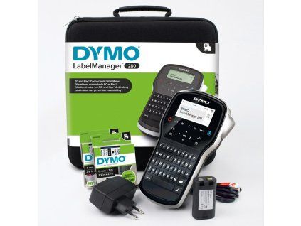 Dymo LM 280 tlačiareň štítkov kufríková sada