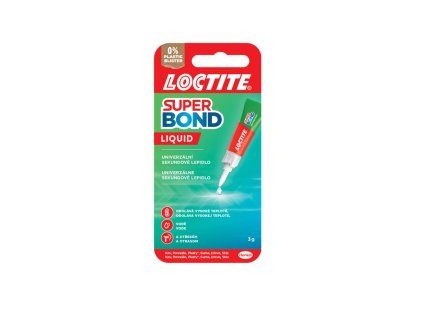 Sekundové lepidlo Loctite Super Bond Liquid 3g