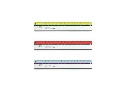 Pravítko Herlitz my.pen 17cm plastové mix farieb