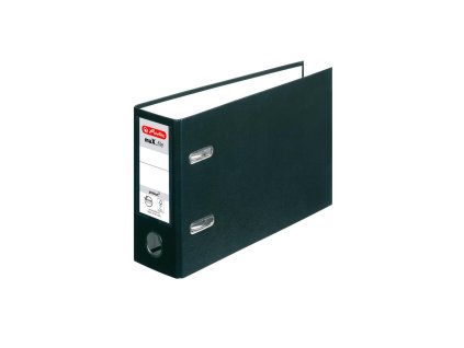 Zakladač pákový Herlitz maX.file A5 7,5cm na šírku čierny