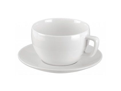 Šálky s podšálkami CREMA raňajkové 300ml 2ks