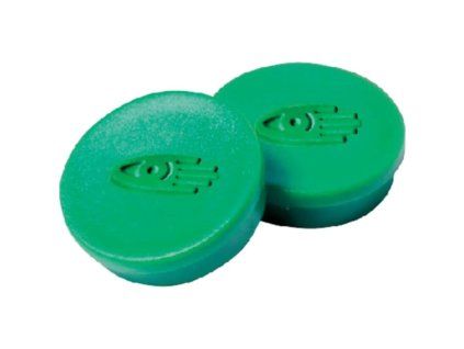 Magnet 30 mm zelený 10 ks