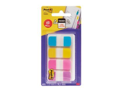 Záložky Post-it Index úzky extra silný 15,8x38,1mm