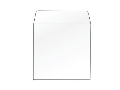 Obálky na CD 125x125 bez okienka 100 ks