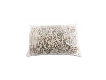 Gumičky Office Products 80mm 1kg biele