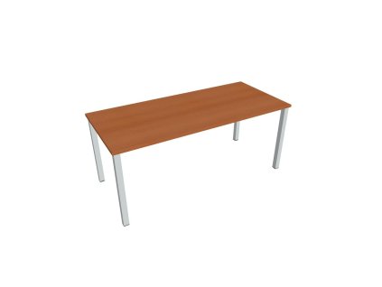 Rokovací stôl Uni, 180x75,5x80 cm, čerešňa/sivá