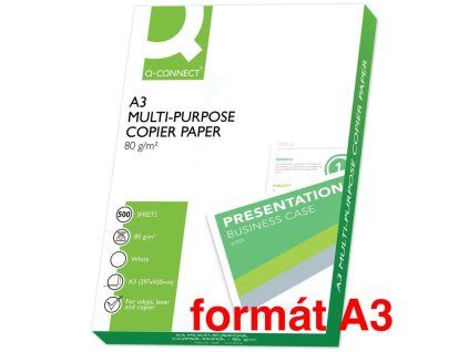Kopírovací papier Q-CONNECT A3, 80g