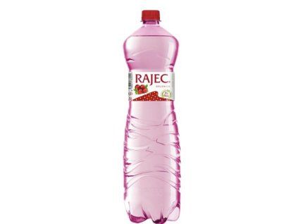 Pramenitá voda Rajec ochutená - brusnica jemne sýtená 6 x 1,5 ℓ