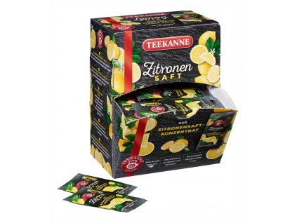 Citrónová šťava TEEKANNE porciovaná 100 x 4 ml