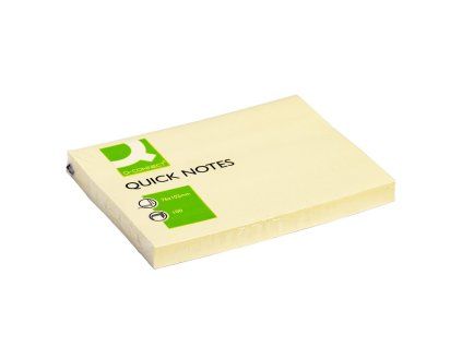 Samolepiaci bloček Q-CONNECT žltý 76x102mm