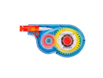 Korekčný roller Q-CONNECT jednorazový, s bočnou korekciou, 5 mm x 8 m