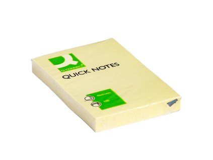 Samolepiaci bloček Q-CONNECT žltý 51 x76mm