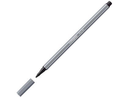 Popisovač STABILO Pen 68 tmavosivý