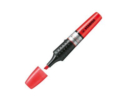 Zvýrazňovač STABILO LUMINATOR červený