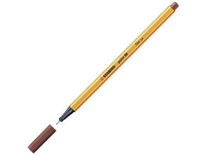 Liner STABILO point 88 svetlohnedý