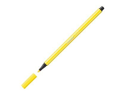 Popisovač STABILO Pen 68 fluorescenčný žltý