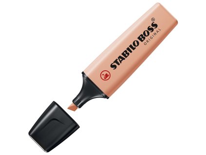 Zvýrazňovač STABILO BOSS ORIGINAL Pastel pastelový broskyňový