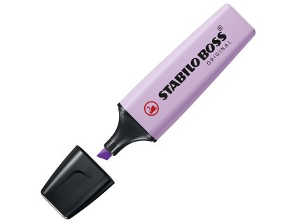 Zvýrazňovač STABILO BOSS ORIGINAL Pastel pastelový fialkový