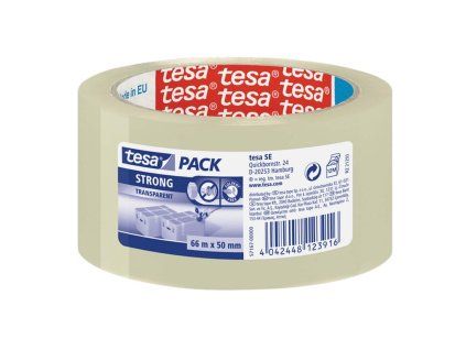 Baliaca lepiaca páska TESA strong 50 mm x 66 m priehľadná