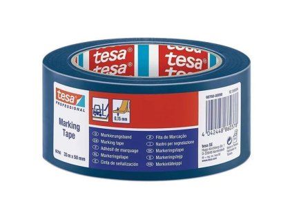 Vyznačovacia páska lepiaca TESA 50 mm x 33 m modrá