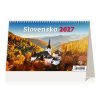 Stolový kalendár riadkový 22,6x13,9 cm - Slovensko 2027